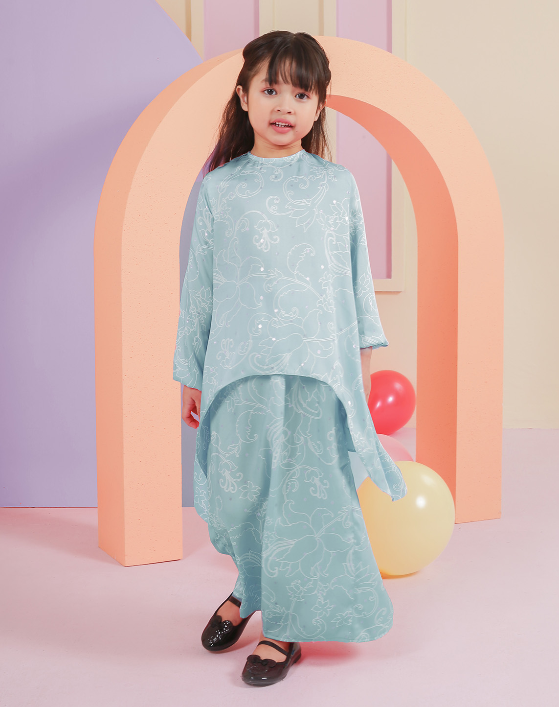 MINI CLAUDIA IN MINT GREEN (0 To 6 Years Old)
